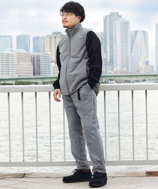 UNFILO MENS FINE MOVE+ スタンドベスト [23年商品] グレー