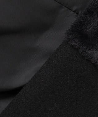 #Newans ペプラムシルエットファージレ ブラック