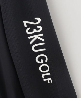 23区GOLF 【WOMEN】【吸水速乾/UVケア】タックブルゾン ブラック系