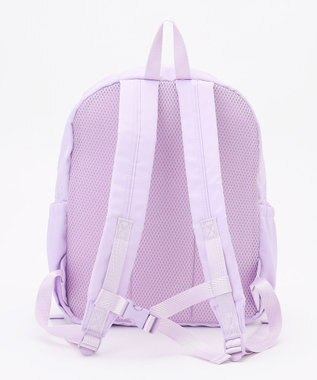 ANY KIDS 【10L容量】総柄刺繍リュック ラベンダー