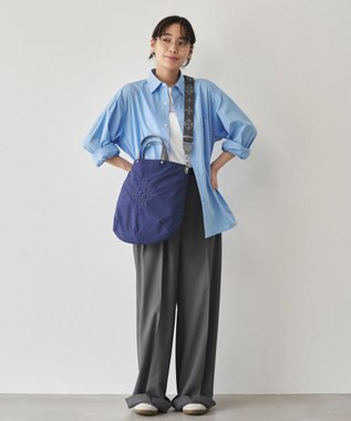 russet 《トートバッグ人気NO.1モデル》スリム2WAYトートバッグ <ナイロン>(CE-1404-WEB) RoyalBlue