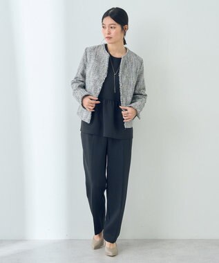 YECCA VECCA ツイードジャケット Mix