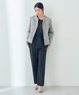 YECCA VECCA ツイードジャケット Mix