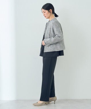 YECCA VECCA ツイードジャケット Mix