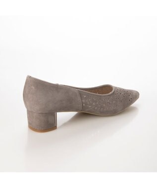 Riz raffinee <Riz raffinee>パンチングポインテッドトゥパンプス オークスエード