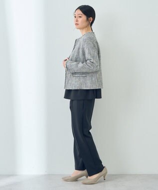 YECCA VECCA ツイードジャケット Mix