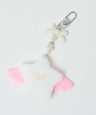 WEGO ふわふわウィングストラップキーホルダー 柄1