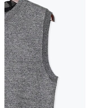 Te chichi シフォンフリルニットベスト グレー