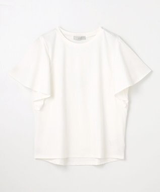 ANY L 【洗濯機可/接触冷感/UVケア】ソロナフリルスリーブプルオーバー オフ