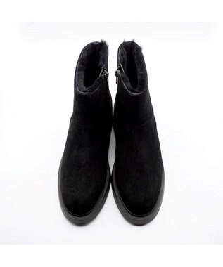 APOM ウォータープルーフムートンブーツ 45 ブラックスエード