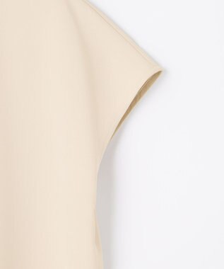 uncrave 【uncrave WHITE】ドレーピーツイル ノースリーブブラウス エクリュ