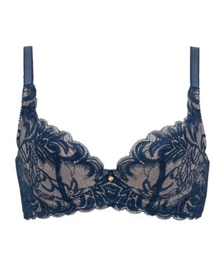 BRADELIS New York 【BRADELIS New York / 育乳STEP3 持ち上げる】ヴィオラステップ３ブラ23S1   美しいデコルテを作るブラ ネイビー