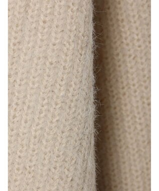 Green Parks フェザーＶネックニットプルオーバー Ecru