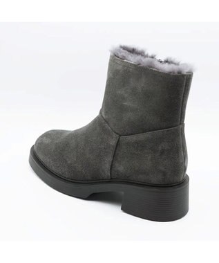 APOM ウォータープルーフムートンブーツ 45 グレースエード