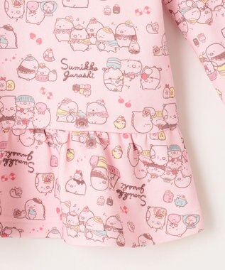 ANY KIDS 【WEB限定 / すみっコぐらし】ルームウェア ペールピンク