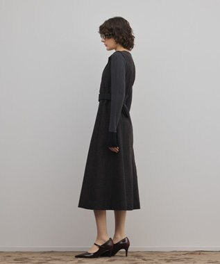 GRACE CONTINENTAL ツイーディジャンパースカート ブラック