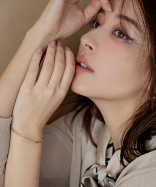 Tiaclasse ストーンワイヤーバングル ゴールド