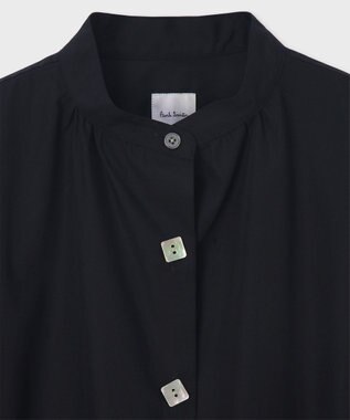 Paul Smith シャーリング シャツ ワンピース ネイビー