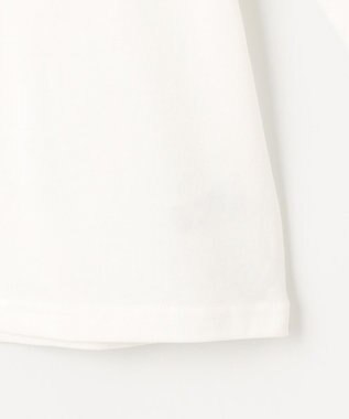 ANY KIDS キャミソール付き 長袖Tシャツ ラベンダー×オフホワイト