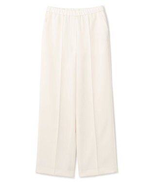 JOSEPH 【洗える】スムースジョーゼット　キャロットトラウザーズ Ecru