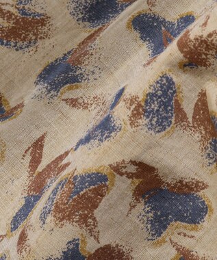 JOSEPH ABBOUD MOUNTAIN 【SPACE】OGアロハリーフ ハーフパンツ ダークブラウン系5