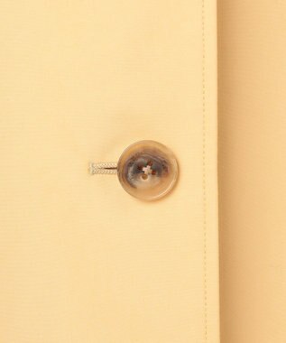 J.PRESS LADIES L 【撥水・WEB限定カラーあり】コットンポリエステル ツイル ロング コート イエロー系