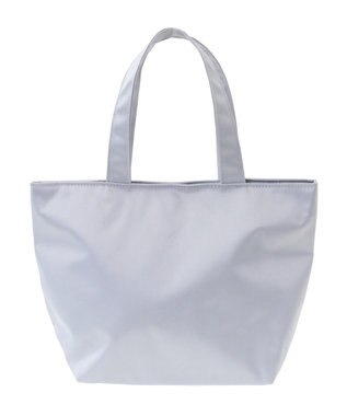 Maison de FLEUR フレームロゴサテンバッグ Grayish Blue