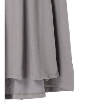 AMERICAN HOLIC 接触冷感バックフレアノースリーブプルオーバー Gray