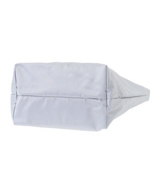 Maison de FLEUR フレームロゴサテンバッグ Grayish Blue