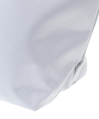 Maison de FLEUR フレームロゴサテンバッグ Grayish Blue