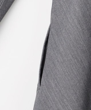 組曲 KIDS 【110-140㎝】 クラシカルグレーワンピース グレー