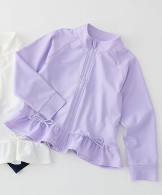  【UVカット】フリルラッシュガード