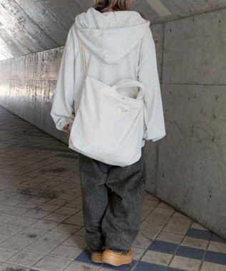 WEGO 2wayキャンバストート 柄1