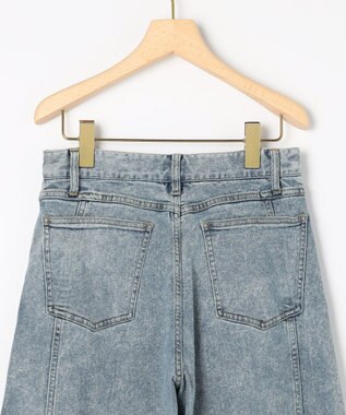 組曲 L 【加藤ローサさん着用】ライトデニムカーブパンツ ブルー系