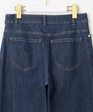 ANY SIS 【洗える】セミワイド デニムパンツ インディゴ