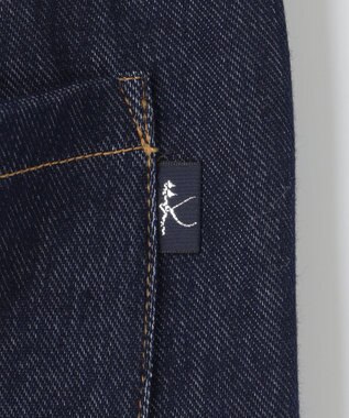 組曲 KIDS 【150-160㎝】デニムニット パンツ ネイビー系