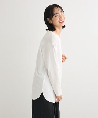 Green Parks 裾ラウンドホワイトインナー Off White