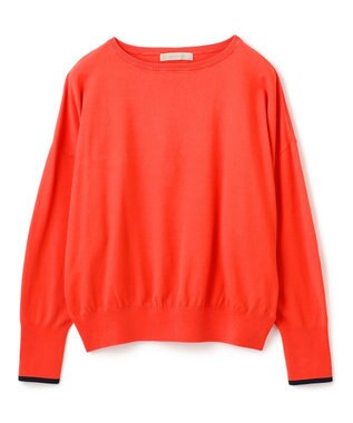 UNFILO 【洗える/抗菌防臭】マイビューティニット ドルマン オレンジ