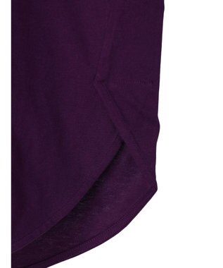 Green Parks 汗染み防止プチハイネックプルオーバー Purple