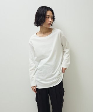 Green Parks 裾ラウンドホワイトインナー Off White