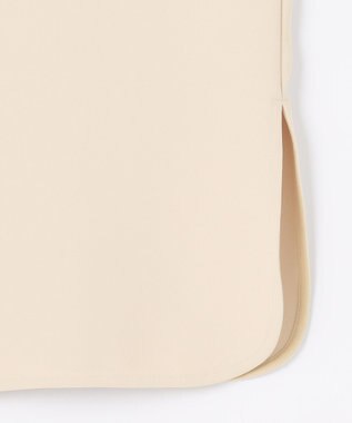 uncrave 【uncrave WHITE】ドレーピーツイル ノースリーブブラウス エクリュ