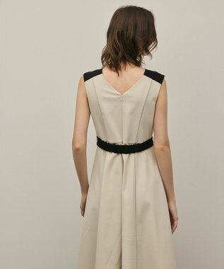 GRACE CONTINENTAL ジャージワンピース ベージュ