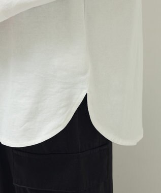 Green Parks 裾ラウンドホワイトインナー Off White