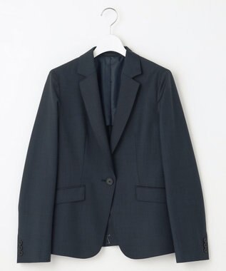 J.PRESS LADIES 【セットアップ対応】BAHARIYE テーラード ジャケット ネイビーピンヘッド系