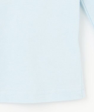 ANY KIDS ミラクルスパンコール長袖Tシャツ サックスブルー（リボン）