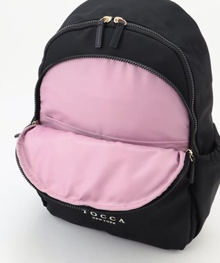 TOCCA 【WEB＆一部店舗限定】【A4サイズ対応・環境に優しい素材】COLLINA BACKPACK 13ポケット バックパック ブラック系