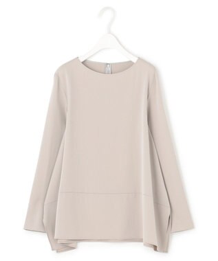 ICB L 【UVカット・防シワ・速乾・洗える】Fied Tブラウス トープ系