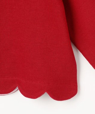 ANY KIDS 【Strawberry Collection】スナップボタン カーディガン レッド