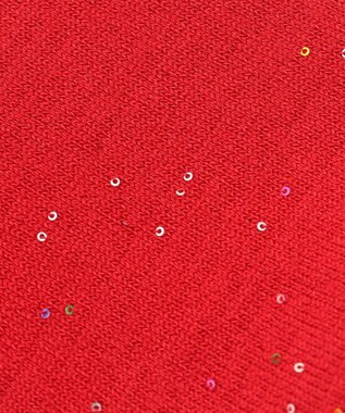 組曲 【先行予約・Flower Collection】スパンコール ソックス レッド系