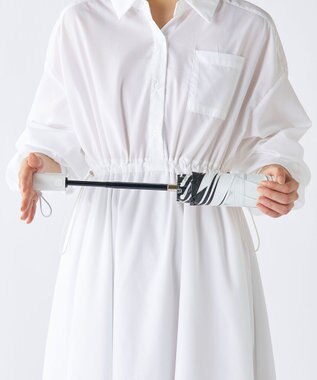 MOONBAT 【遮光100％/自動開閉】 晴雨兼用 折りたたみ傘 コンパクト kowaza コワザ 無地 ホワイト